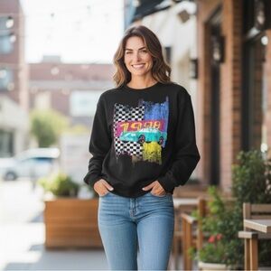 Graphic Black Sweatshirt